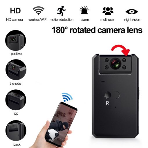Camera Mini Q14 hồng ngoại điều khiển từ xa 2