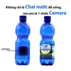 Camera quay lén ngụy trang chai nước K3