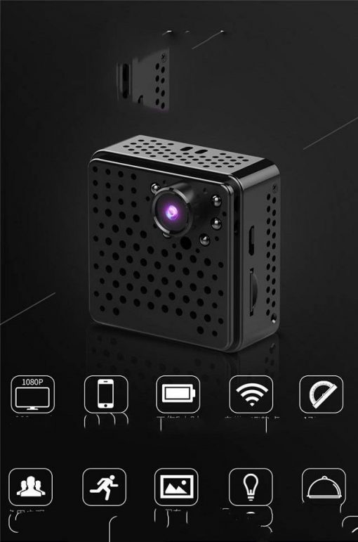 Camera mini siêu nhỏ GSD20 kết nối wifi quay đêm 2